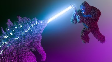 Minecraft Build Timelapse | Godzilla vs Kong