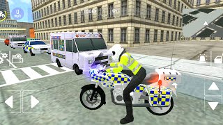 Police Car Driving - Motorbike Riding  | Bike Driving Simulator  – Android Gameplay screenshot 4