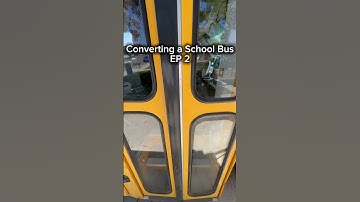 Converting a School Bus Episode 2: Deleting the rear heater! #busconversion #skoolie #diy #howto
