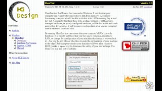 MEMTEST, RunMemTestPro