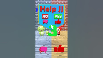 Will You Help JJ? - Maizen Animation Cartoon #shorts #animation