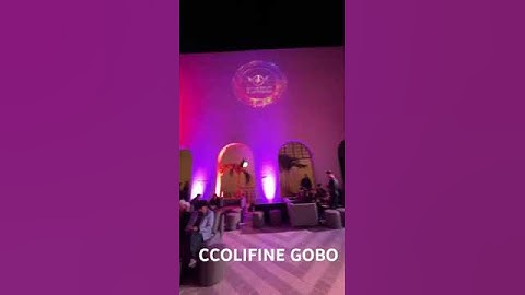 Gobo projector and custom gobo lighting