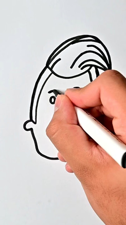 Download lagu Happy man caricature #drawing #art #shorts