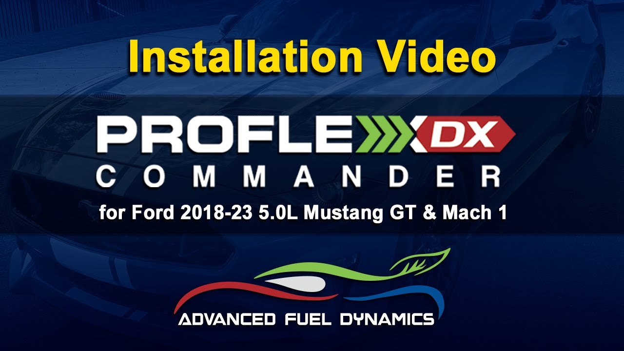 Advanced Fuel Dynamics ProFlex DX for 2018-23 5.0L Mustang GT and Mach ...
