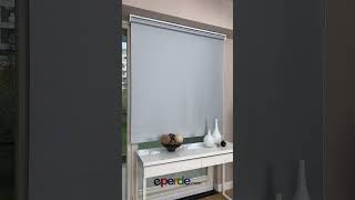 Parlak Gümüş Gri Stor Perde Eperde.com