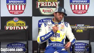 NASCAR at North Wilkesboro Speedway May 2024: Chase Elliott pre-race