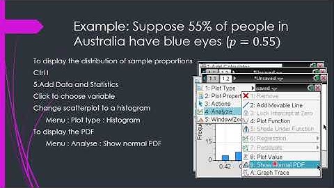 12 Methods - 17C Approximating the distribution of the sample proportion