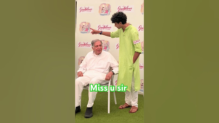 Ratan tata sir with new friend shantanu naidu #motivation #tata motors #miss u sir