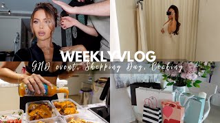 WEEKLY VLOG | Shopping Day + Haul, GHD Event In Sydney, Cooking & More!