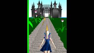 Flying Girl Runner Android Game Trailer screenshot 5