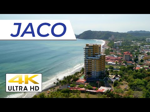 [4K] JACO, Costa Rica // Walking Tour Of This Popular Destination #costarica #travelvlog [2023]