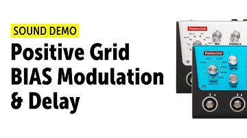 Positive Grid BIAS Modulation and Delay Sound Demo Preview (no talking)