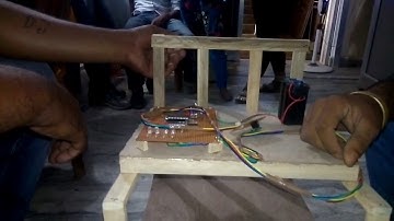 Automatic wheel chair operated by hand gestures