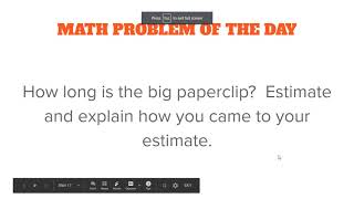 5th Grade 3 Act Task- The Paper Clip
