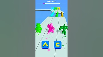 Blob Shifter 3D Level-4221 best cool game ever #games #funny #shorts