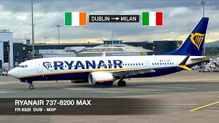 FINALLY ON RYANAIR’S GAMECHANGER! | Ryanair (Malta Air) 737-8200 MAX | Dublin ✈ Milan MXP