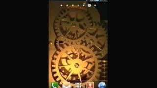 Gold Time Machine Live Wallpaper screenshot 3