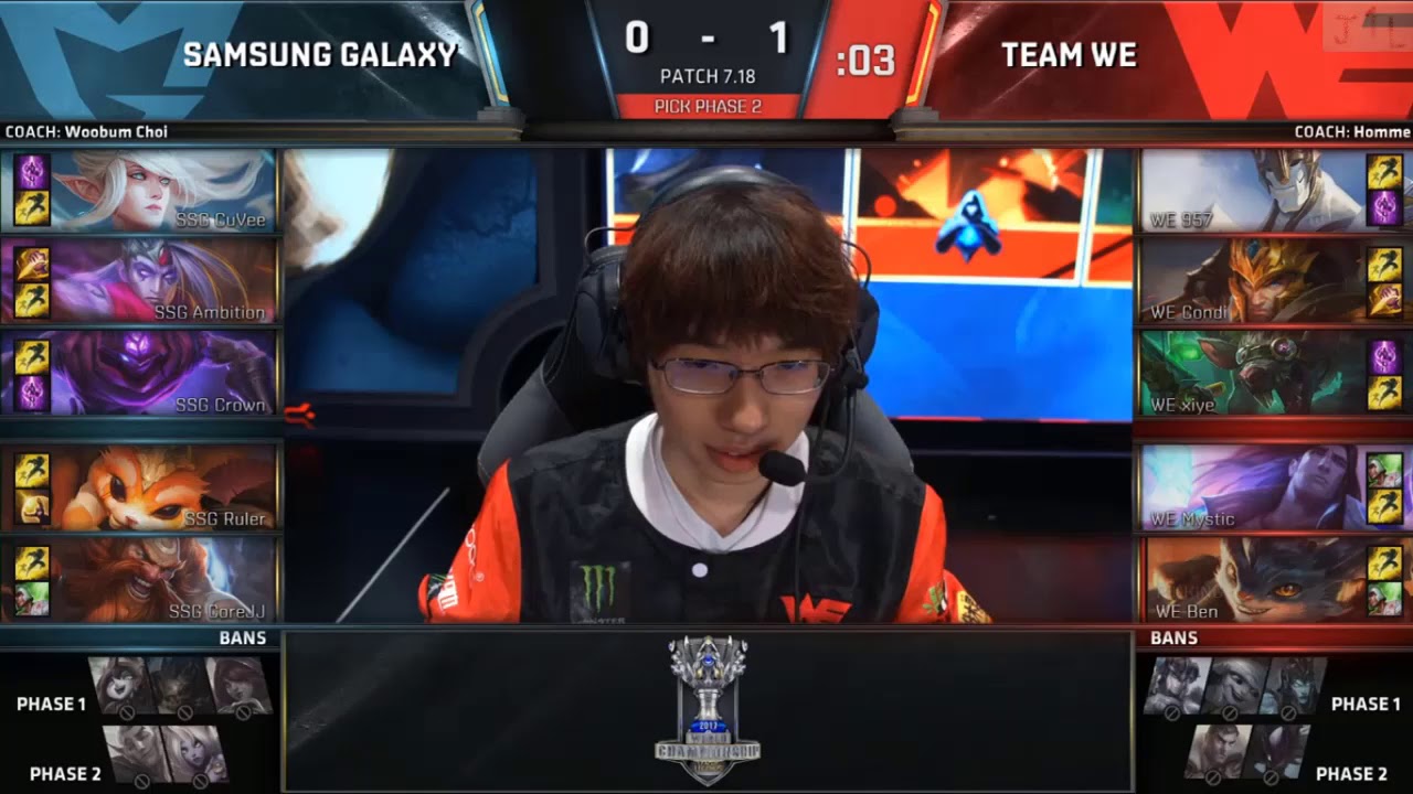 [Highlights]- 29/10/1017 - SSG vs WE Game 1,2 - Semifinals - 2017