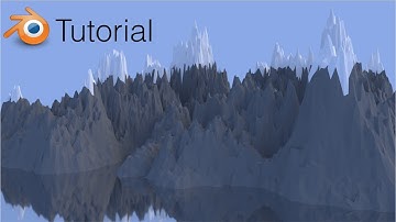 [2.79]Low Poly Mountain Range Blender Tutorial (Cycles)