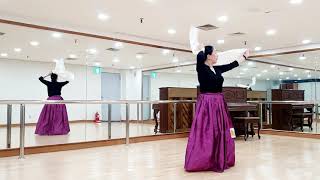 2106/(9강)이매방류살풀이춤배우기/공연용 7분50초/최종편