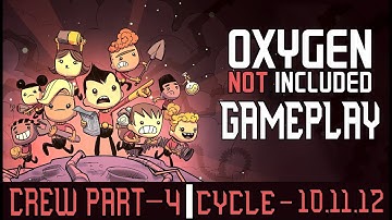 Oxygen Not Included (Automation Pack) - Gameplay. Colony - Crew. Part 4