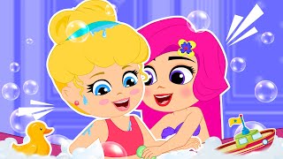 Bathing Song Good Habits Song Compilation Nursery Rhymes For Kids Princess Playtime