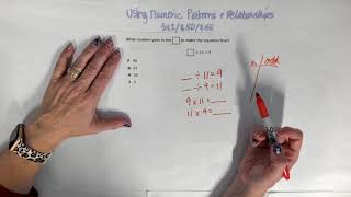 3rd grade Patterns and Relationships
