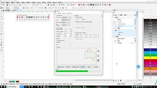 With Coreldraw plugin to make cutting and creasing file for MYCUT dual heads sheet cutter