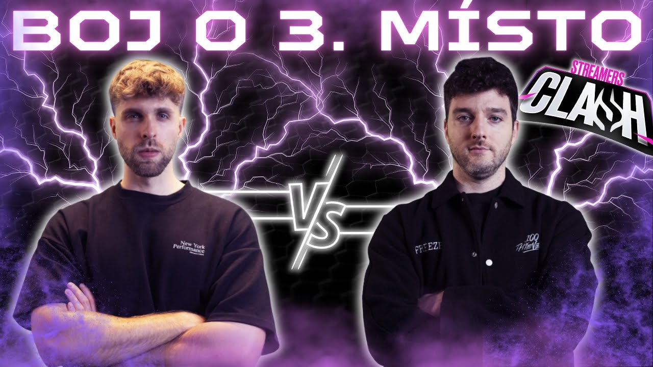 KAMILIUS vs FREEZE | BO3 | Boj o TRETIE MIESTO v STREAMERSCLASH!
