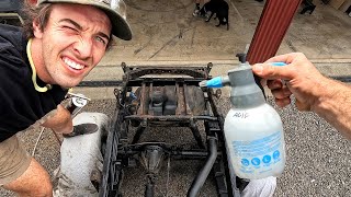 Removing Rust from my 79 Series Landcruiser and Installing New Fuel Filler