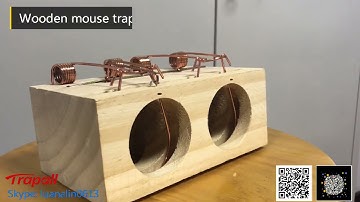 EPA Humane Multi Catch Wooden Hole Rat Rodent Control Killer Mouse Trap