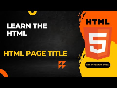 🖋️ HTML Title Tag Explained: Name Your Web Page Effectively