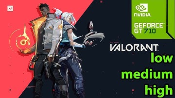 VALORANT on GT 710 oc | intel core 2 quad q6600 | 4 GB ram