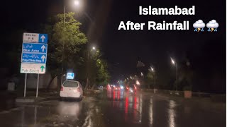 Islamabad Night After Rainfall | Pakistan&#39;s Capital | The Wahjoc
