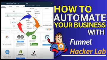 Funnel Hacker Labs: Setting Up the Backend Automations Pipelines and Workflows
