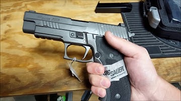 Sig P226 SAO Legion Trigger Demo