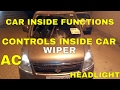 CAR INSIDE FUNCTIONS || CONTROLS INSIDE CAR || DESI DRIVING SCHOOL