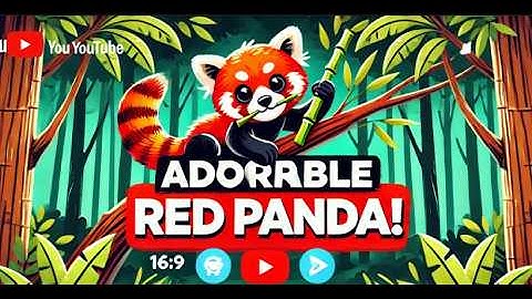 Adorable Red Panda: Nature’s Cutest Acrobat!  |  🐼 |   #SaveTheRedPanda