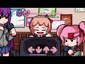 Fnf  doki doki takeover plus  catfight by matt  fc4k