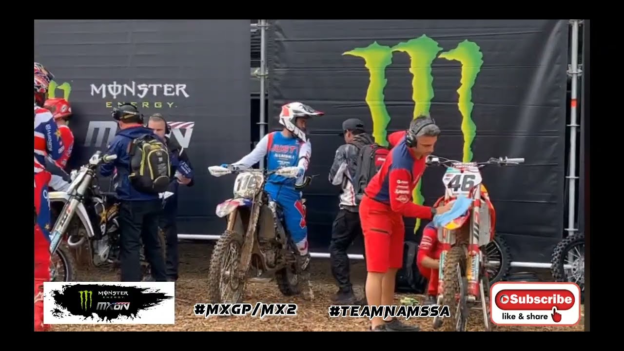 Bornok Mangosong starting gate | MxOn 2022 - YouTube