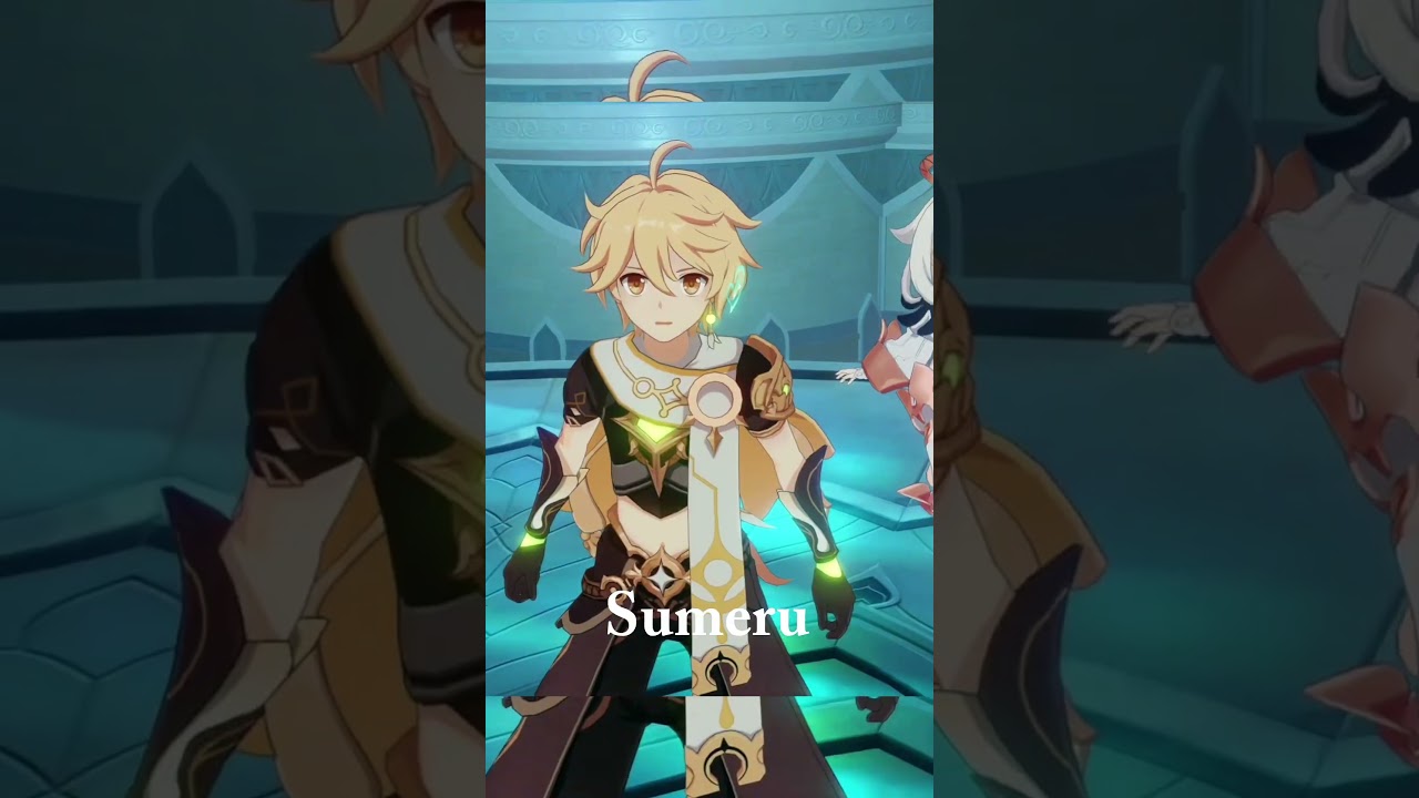 Traveler When Entering new New Region | Genshin Impact  