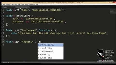 Bản sao của 04.Bài 3- Tìm Hiểu Mô Hình MVC Trong Laravel 5.x - Lập Trình Laravel Khoa Phạm.mp4