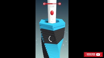 STACK BALL 3D LEVEL 61 62 63 64 65 66 67 68 69 70 GAMEPLAY WALKTHROUGH