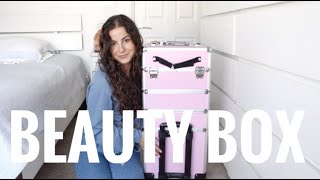 UPDATED WHAT'S IN MY BEAUTY BOX | MOBILE BEAUTY NAIL KIT