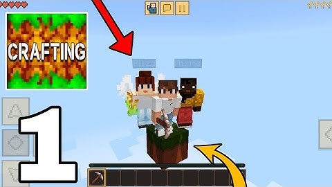 Crafting And Building One block survival series ep 1 | Multiplayer | best gameplay in 2024