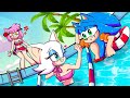 Rouge's False Love With Sonic Makes Amy Angry | Very Sad Story But Happy Ending | Sonic Life Stories