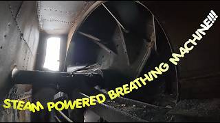 STEAMPOWER BREATHING MACHINE!!! #abandoned #fans #mining #airways #industrial #industry #steam