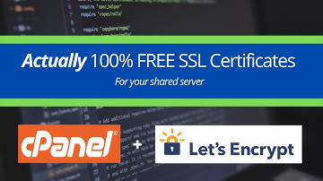 How to get a 100% Free SSL Certificate | Cpanel & Let