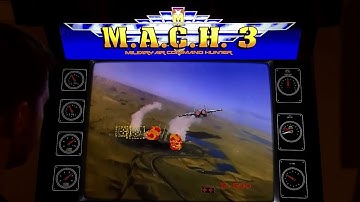 M.A.C.H. 3 Arcade Cabinet Gameplay w/ Hypermarquee