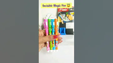 Review Invisible Magic Pen 💫 #shorts #viral